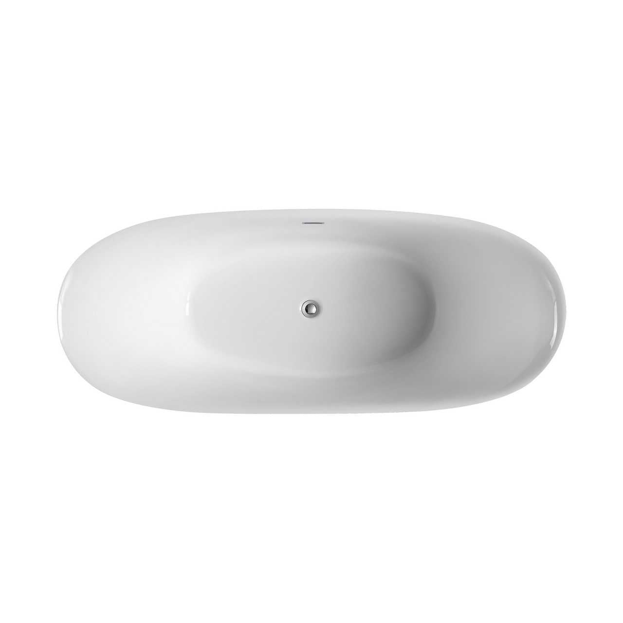 Kube Luna 68″ Free Standing Bathtub