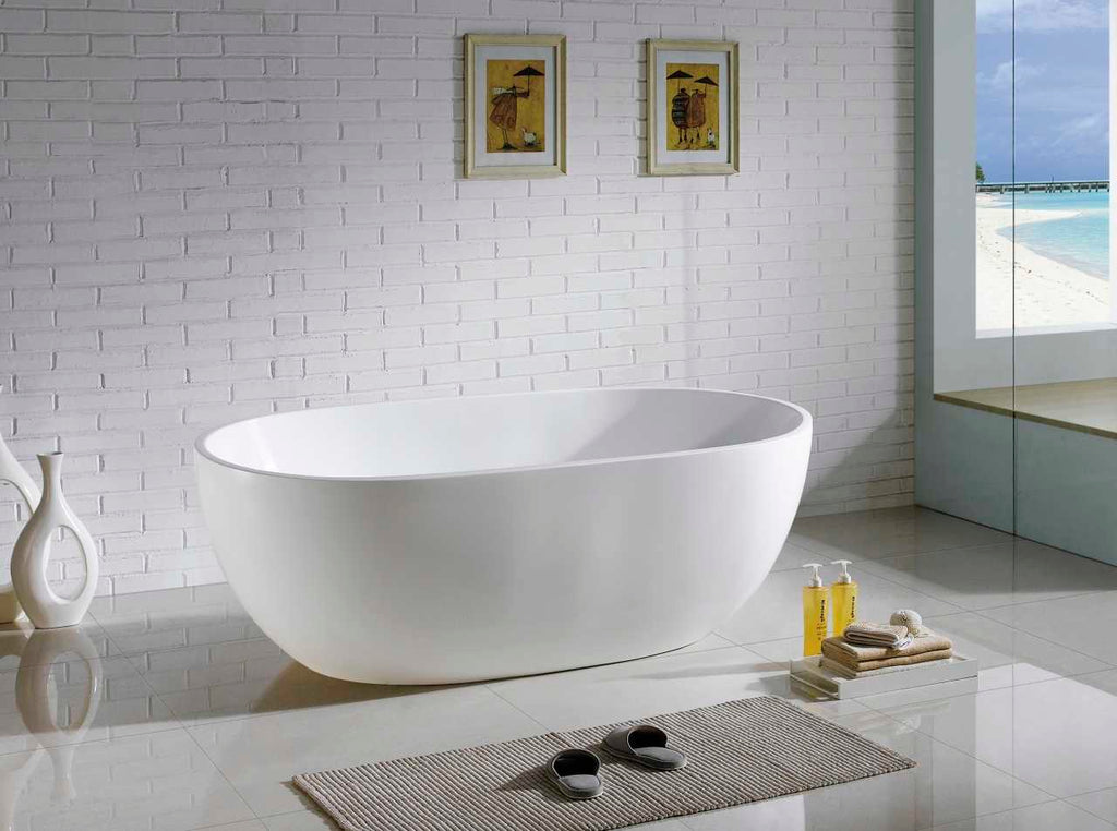 Kube VERNICE 67″ Free Standing Bathtub