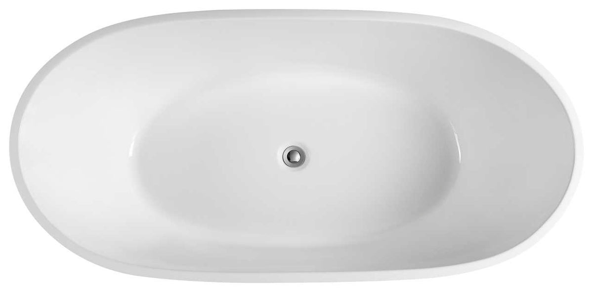 Kube VERNICE 67″ Free Standing Bathtub