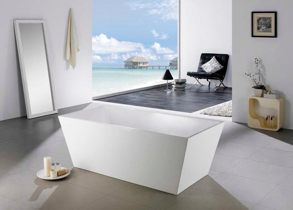 Kube Squadra Free Standing Bathtub