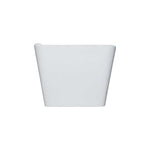Kube Ondulato 67” White Free Standing Bathtub