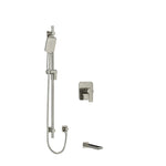 Riobel Fresk 2-Way System with Tub Spout and Hand Shower Rail