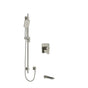 Riobel Fresk 2-Way System with Tub Spout and Hand Shower Rail