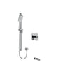 Riobel Kubik 2-Way System with Tub Spout and Hand Shower Rail