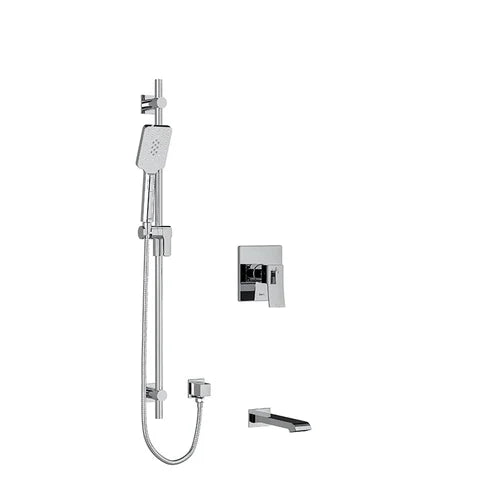 Riobel Zendo 2-Way System with Spout and Hand Shower Rail