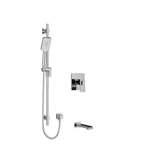 Riobel Zendo 2-Way System with Spout and Hand Shower Rail