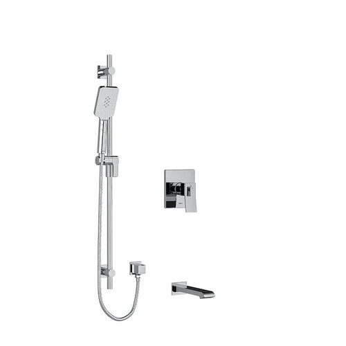 Riobel Zendo 2-Way System with Spout and Hand Shower Rail