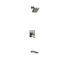 Riobel Riu 3-Way System with Hand Shower Rail and Rain and Cascade Shower Head