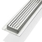 Kube 48″ Linear Drain with Pixel Grate