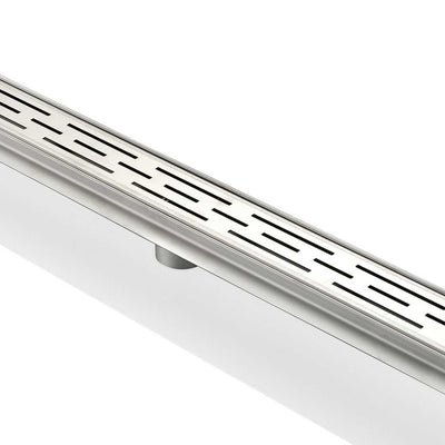 Kube 36″ Linear Drain with Linear Grate