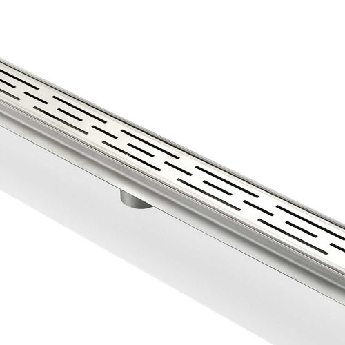 Kube 36″ Linear Drain with Linear Grate