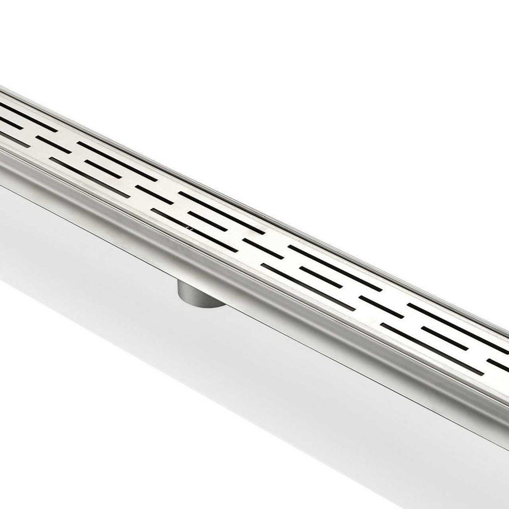 Kube 48″ Linear Drain with Linear Grate