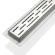 Kube 36″ Linear Drain with Linear Grate
