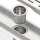 Kube 36″ Linear Drain with Linear Grate