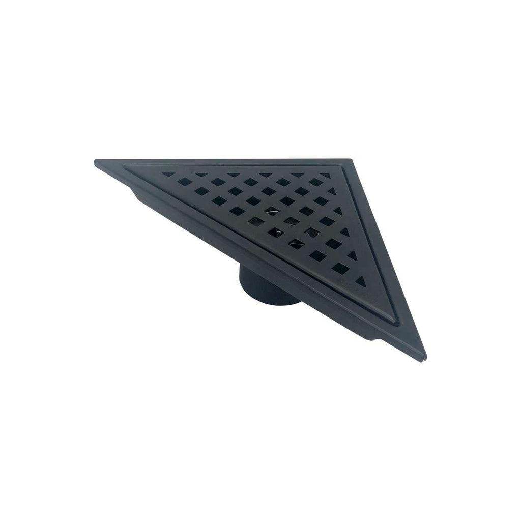 Kube 6.5″ Triangle Stainless Steel Pixel Grate – Matte Black