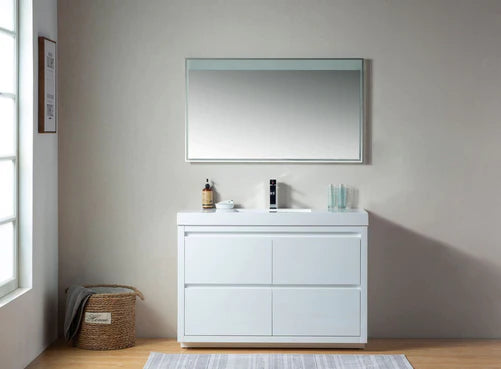 Vanity Art - Malibu 48" Freestanding Single Sink Bathroom Vanity