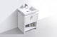 Levi 24" Modern Bathroom Vanity with Cubby Hole