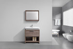 Levi 30" Modern Bathroom Vanity with Cubby Hole