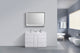 Milano 48" Double Sink Modern Bathroom Vanity