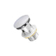 KubeBath Solid Brass Construction Pop-Up Drain With Overflow – Chrome