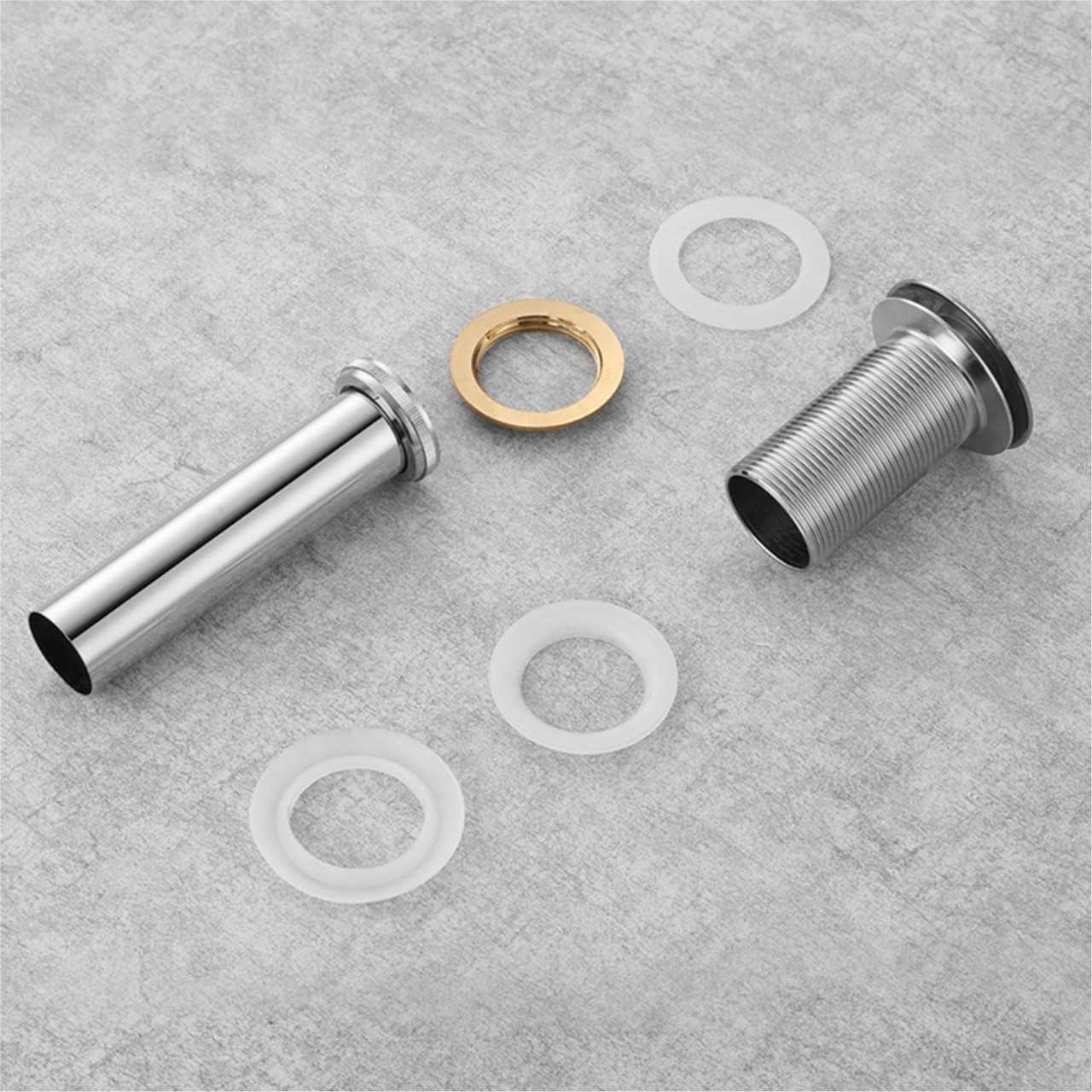 Aqua Solid Brass Pop-Up Drain NO Overflow