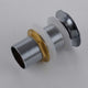 KubeBath Solid Brass Pop-Up Drain NO Overflow – Chrome