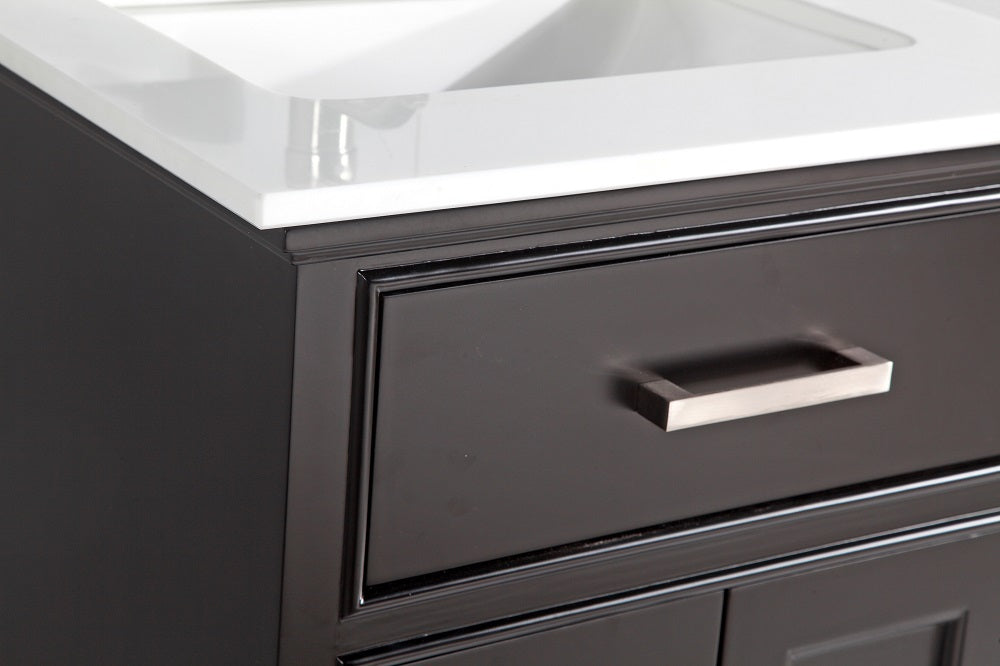 Vanity Art - Noble 24" Single Sink Bathroom Vanity Set with Sink and Mirror