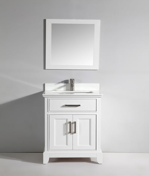 Vanity Art – Noble 30″ Single Sink Bathroom Vanity Set with Sink and Mirror