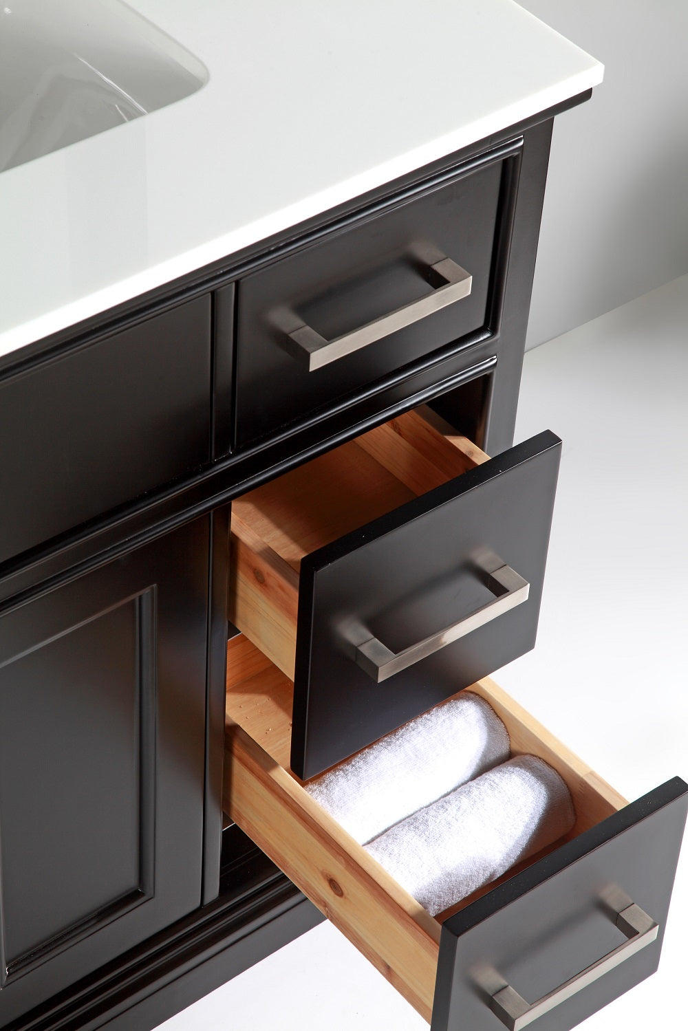 Vanity Art - Noble 36" Single Sink Bathroom Vanity Set with Sink and Mirror