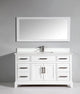 Vanity Art - Noble 60" Single Sink Bathroom Vanity Set with Sink and Mirror