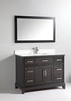 Vanity Art - Noble 60" Single Sink Bathroom Vanity Set with Sink and Mirror