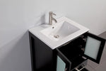 Vanity Art - Westmount 24" Single Sink Bathroom Vanity Set with Sink and Mirror