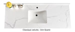 Bridgeport 48" Single Sink Solid-Wood Vanity with Quartz Countertop (6 Drawers Only)-MAPLE