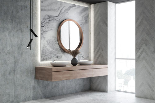 Romanos Round Vessel Sink Faucet