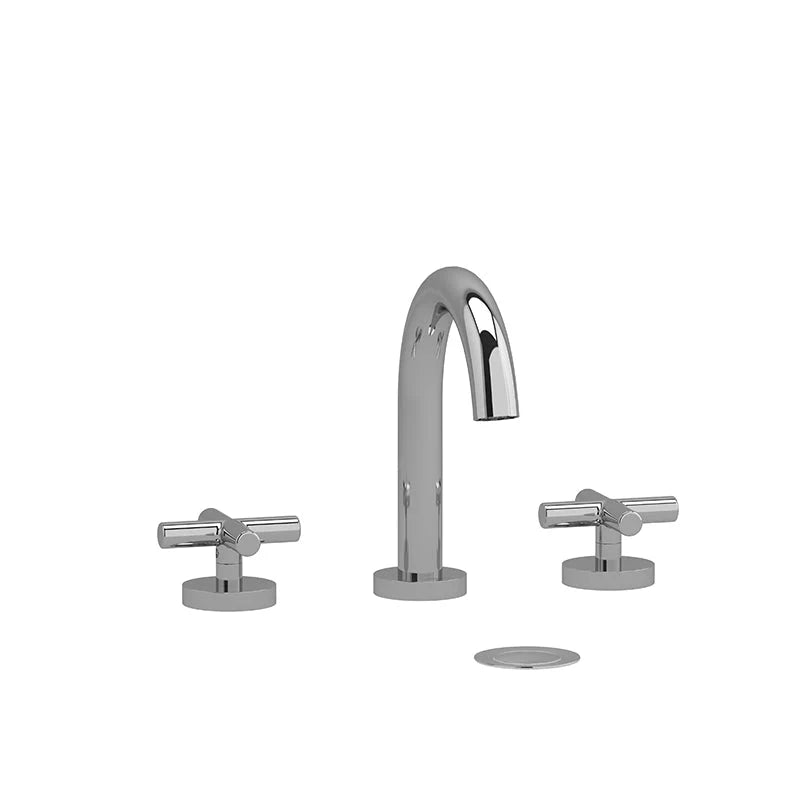 Riobel Riu 8-Inch Widespread Bathroom Faucet with Cross Handles