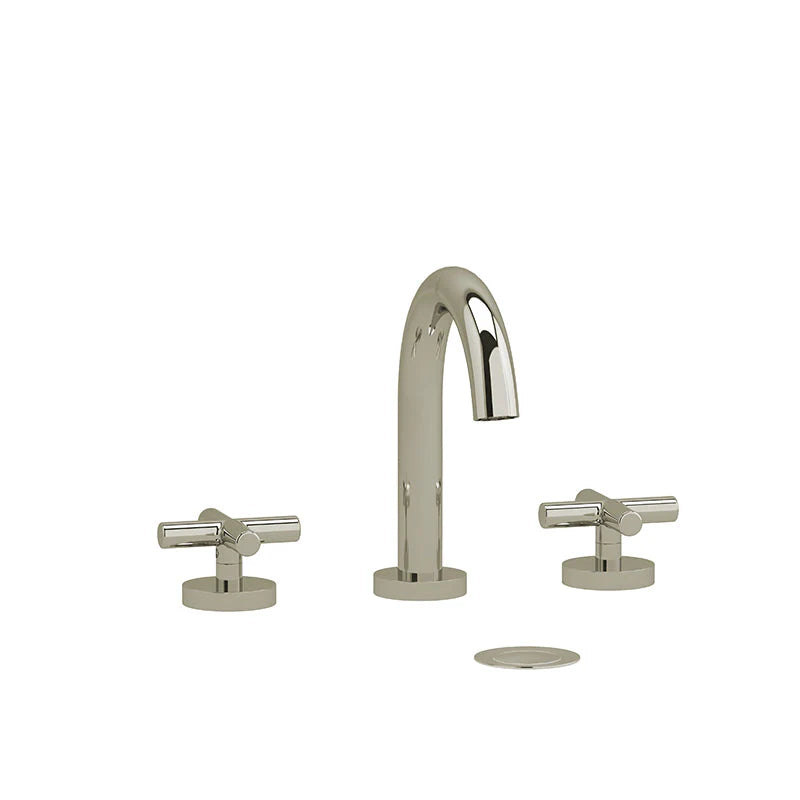 Riobel Riu 8-Inch Widespread Bathroom Faucet with Cross Handles