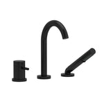 Riobel Riu 3-Piece Deck-Mount Tub Filler with Hand Shower