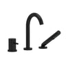 Riobel Riu 3-Piece Deck-Mount Tub Filler with Hand Shower