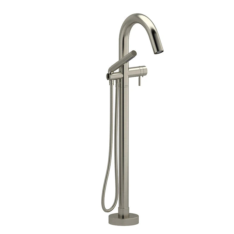 Riobel Riu Floor-Mount Tub Filler with Hand Shower