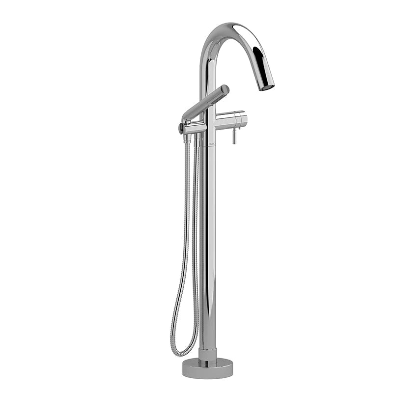 Riobel Riu Floor-Mount Tub Filler with Hand Shower