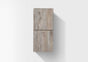 Bliss 12″ Wide by 28″ High Linen Side Cabinet With Two Doors in Nature Wood Finish - [Cloned #13220] - [Cloned #16101]