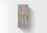 Bliss 12″ Wide by 28″ High Linen Side Cabinet With Two Doors in Nature Wood Finish - [Cloned #13220] - [Cloned #16101]