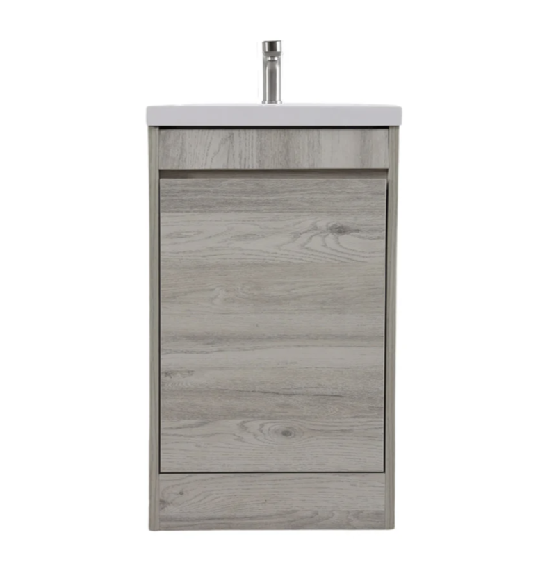 Tesoro 20" Powder Room Bathroom Vanity With Single Sink Top