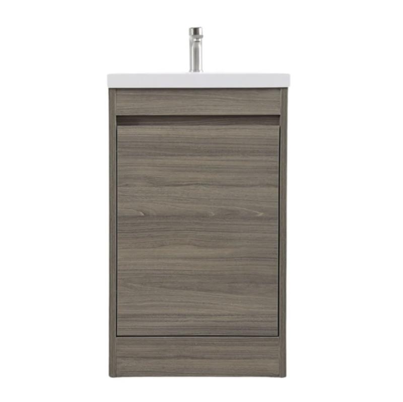 Tesoro 20" Powder Room Bathroom Vanity With Single Sink Top