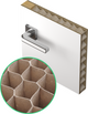 Shaker 2-Panel 32-inch x 80-inch x 1-3/8-inch Hollow Core Interior Door