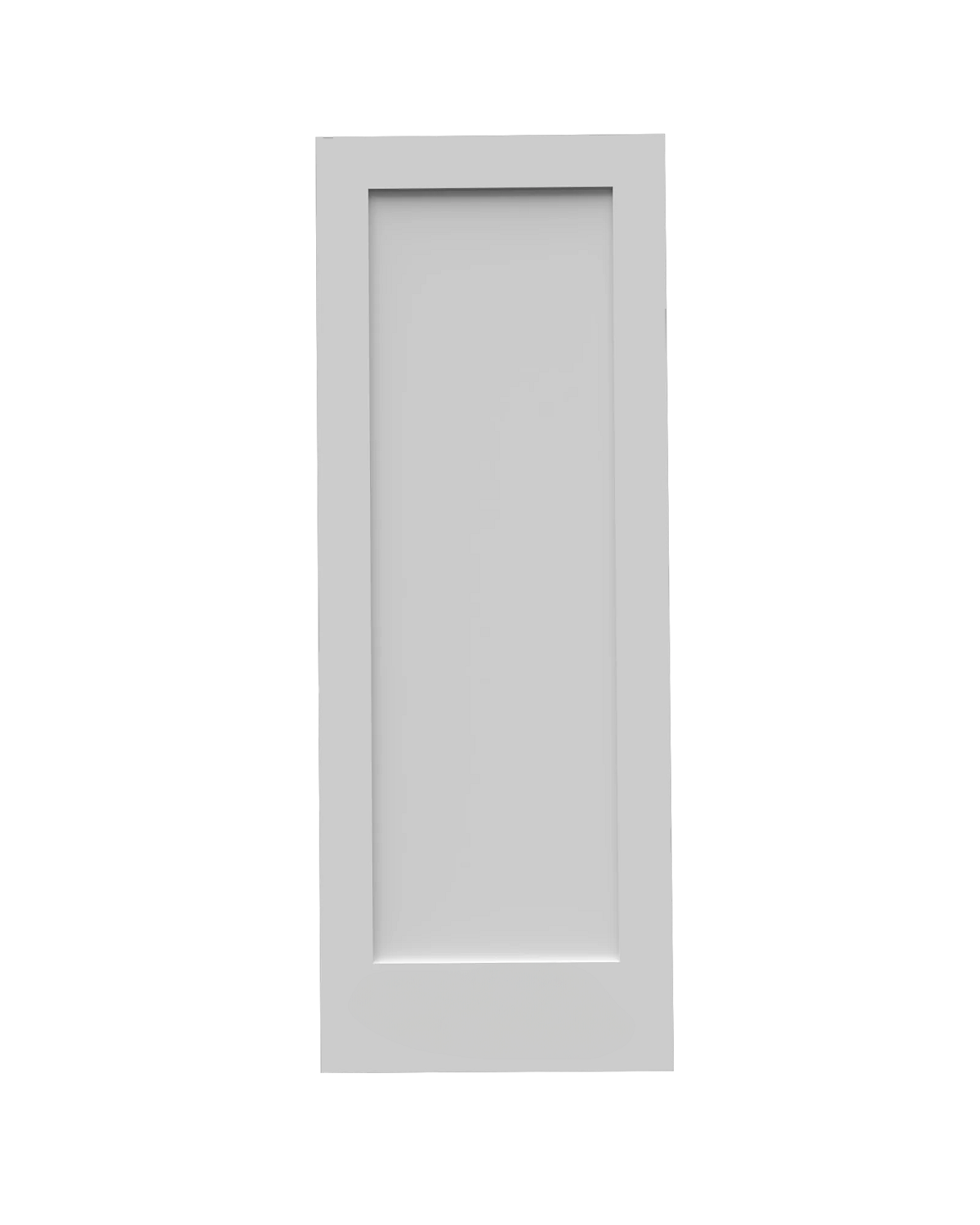 Shaker 1-Panel 36-inch x 80-inch x 1-3/8-inch Solid Core Interior Door