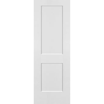 Shaker 2-Panel 28-inch x 80-inch x 1-3/8-inch Hollow Core Interior Door