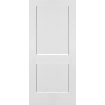 Shaker 2-Panel 34-inch x 80-inch x 1-3/8-inch Hollow Core Interior Door