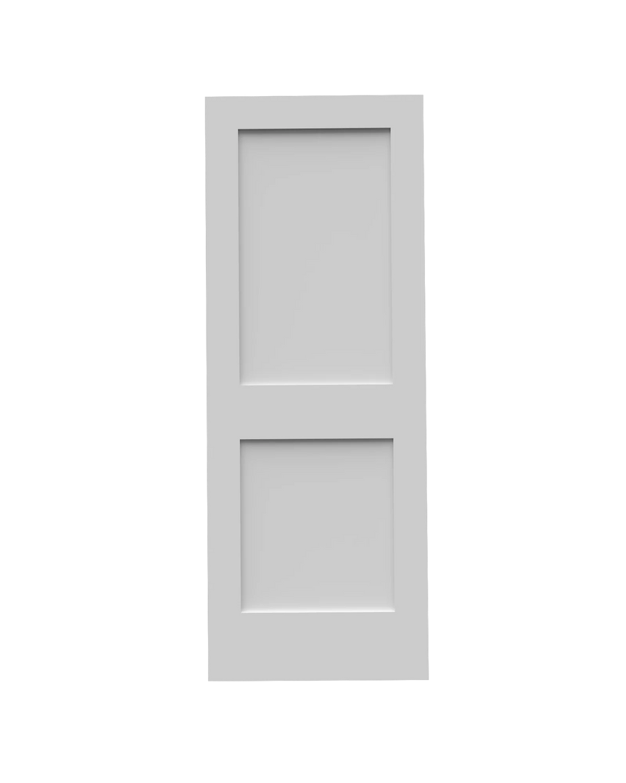 Shaker 2-Panel 22-inch x 80-inch x 1-3/8-inch Solid Core Interior Door