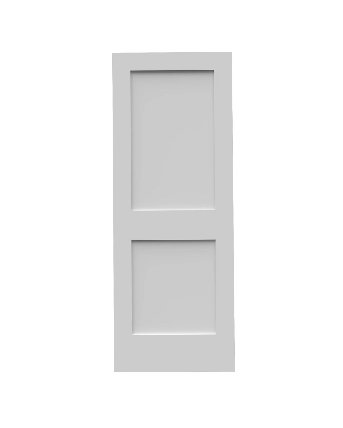 Shaker 2-Panel 20-inch x 80-inch x 1-3/8-inch Solid Core Interior Door